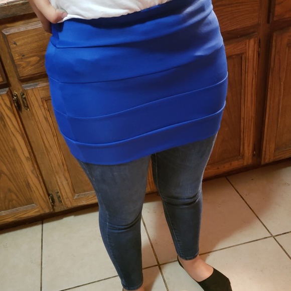 Agaci blue mini skirt - Picture 4 of 5